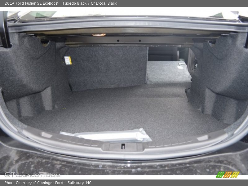 Tuxedo Black / Charcoal Black 2014 Ford Fusion SE EcoBoost