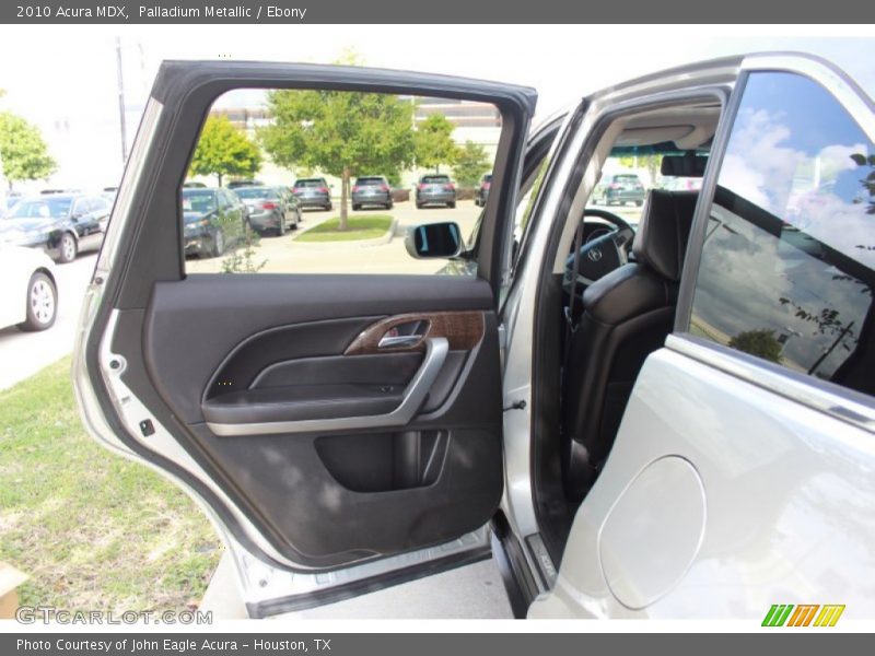 Palladium Metallic / Ebony 2010 Acura MDX