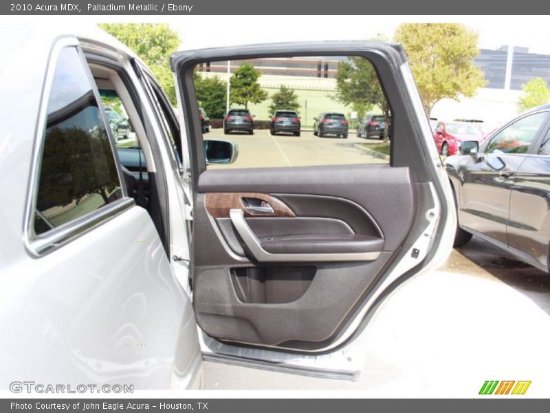 Palladium Metallic / Ebony 2010 Acura MDX