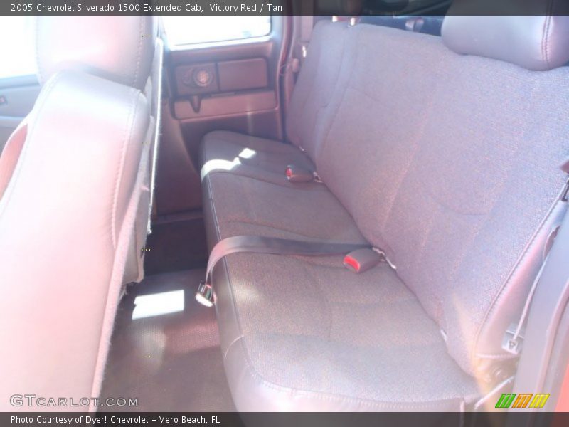 Victory Red / Tan 2005 Chevrolet Silverado 1500 Extended Cab