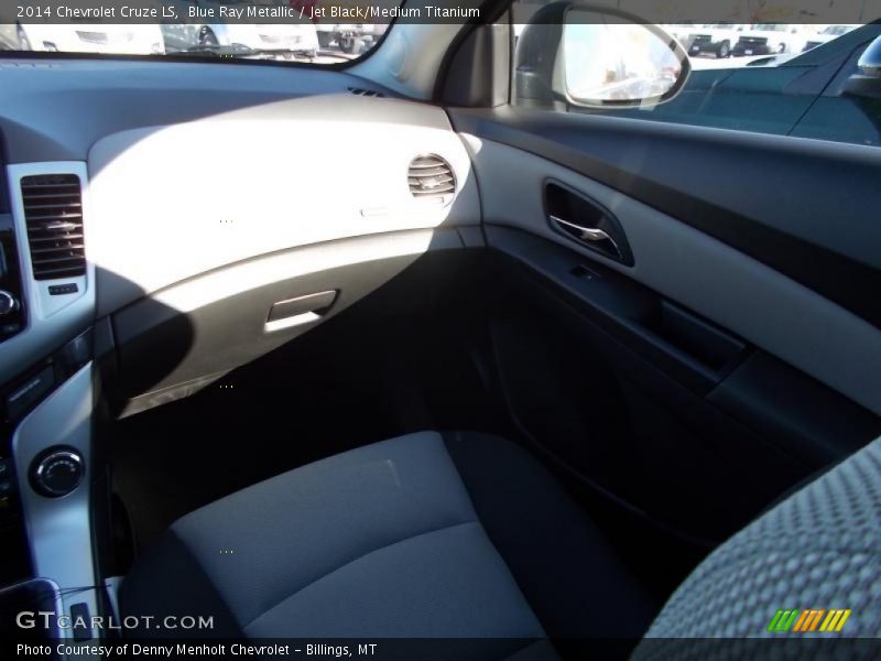 Blue Ray Metallic / Jet Black/Medium Titanium 2014 Chevrolet Cruze LS