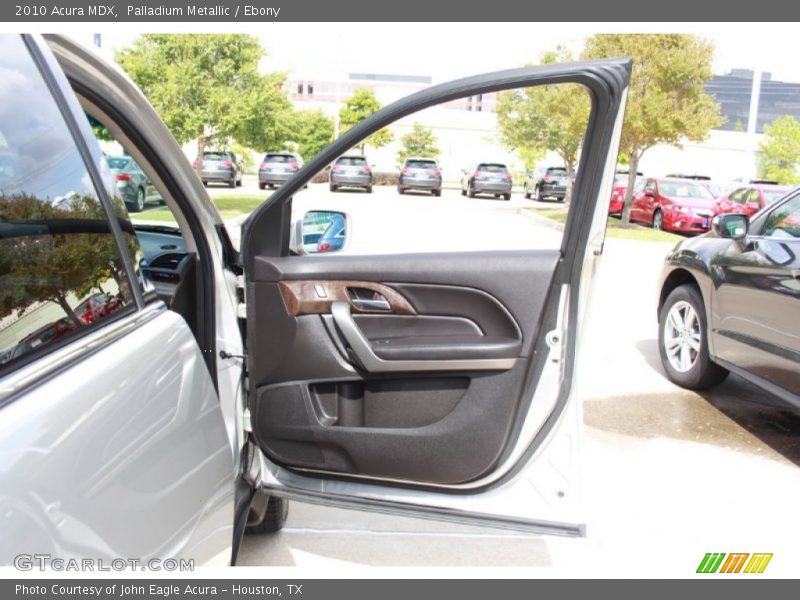 Palladium Metallic / Ebony 2010 Acura MDX