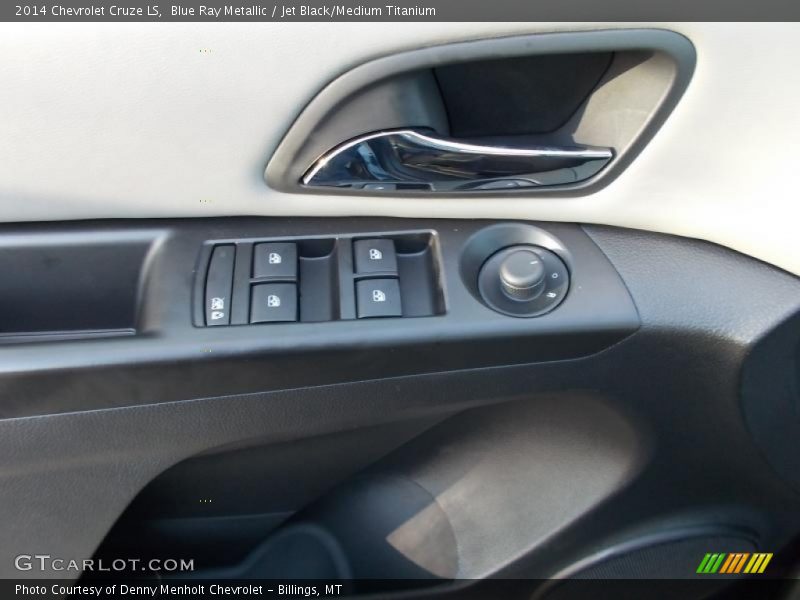Blue Ray Metallic / Jet Black/Medium Titanium 2014 Chevrolet Cruze LS