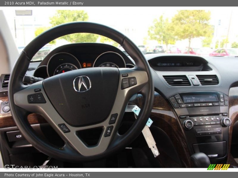 Palladium Metallic / Ebony 2010 Acura MDX