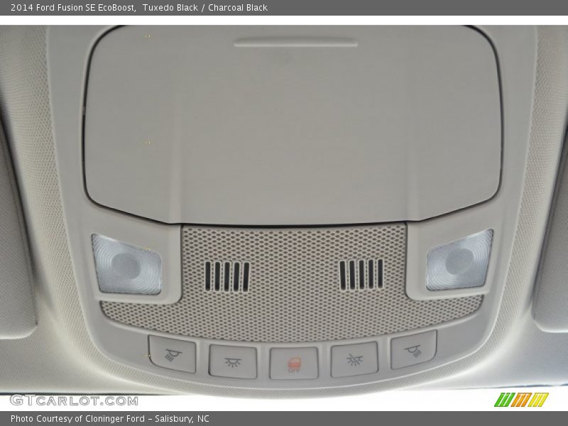 Tuxedo Black / Charcoal Black 2014 Ford Fusion SE EcoBoost