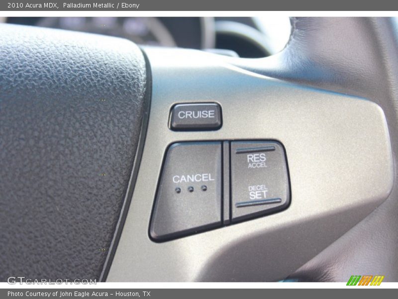 Palladium Metallic / Ebony 2010 Acura MDX