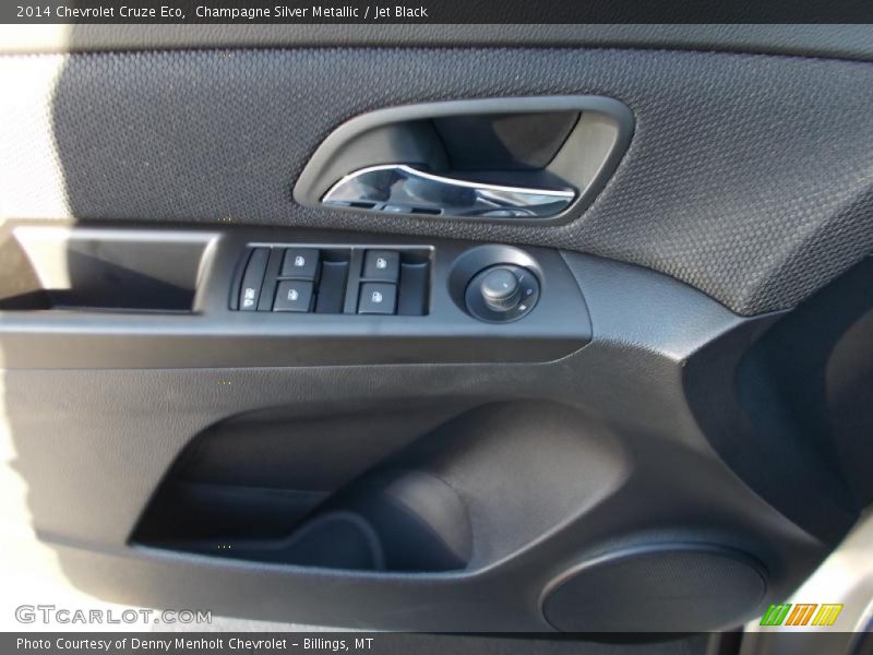 Champagne Silver Metallic / Jet Black 2014 Chevrolet Cruze Eco