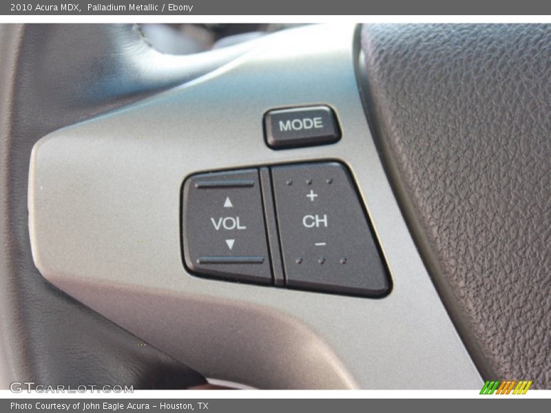 Palladium Metallic / Ebony 2010 Acura MDX