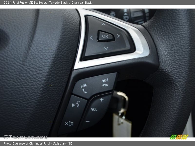 Tuxedo Black / Charcoal Black 2014 Ford Fusion SE EcoBoost