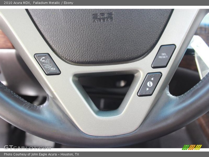 Palladium Metallic / Ebony 2010 Acura MDX