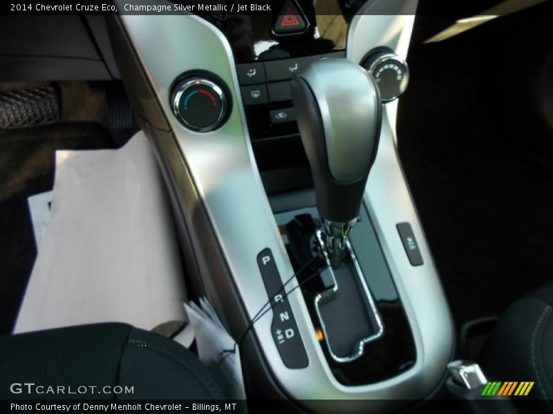 Champagne Silver Metallic / Jet Black 2014 Chevrolet Cruze Eco