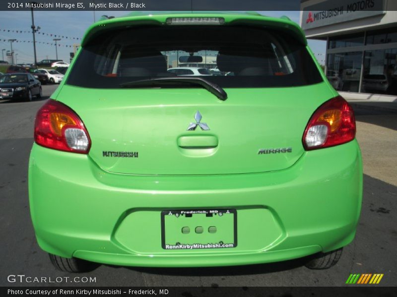 Mystic Black / Black 2014 Mitsubishi Mirage ES