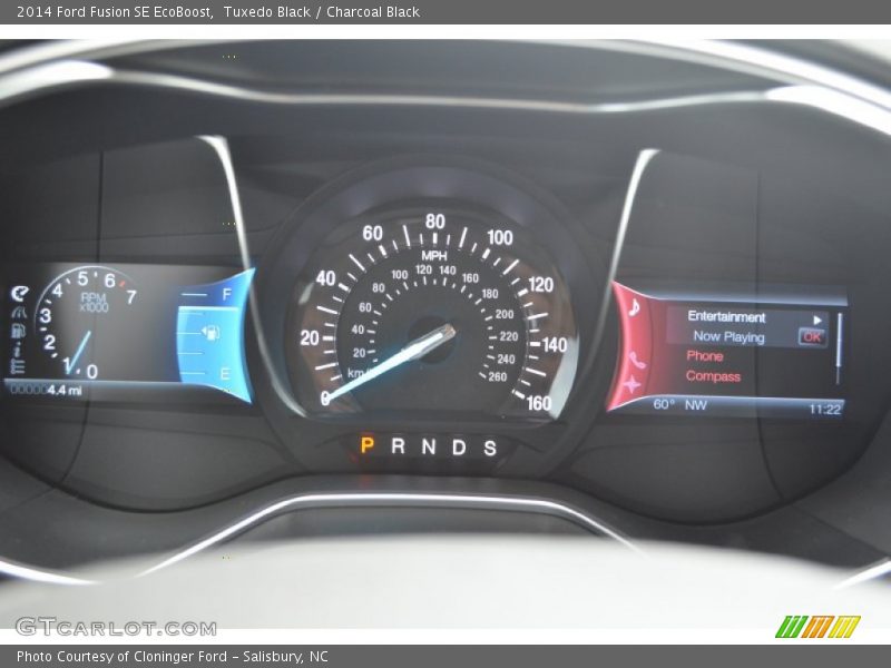 Tuxedo Black / Charcoal Black 2014 Ford Fusion SE EcoBoost