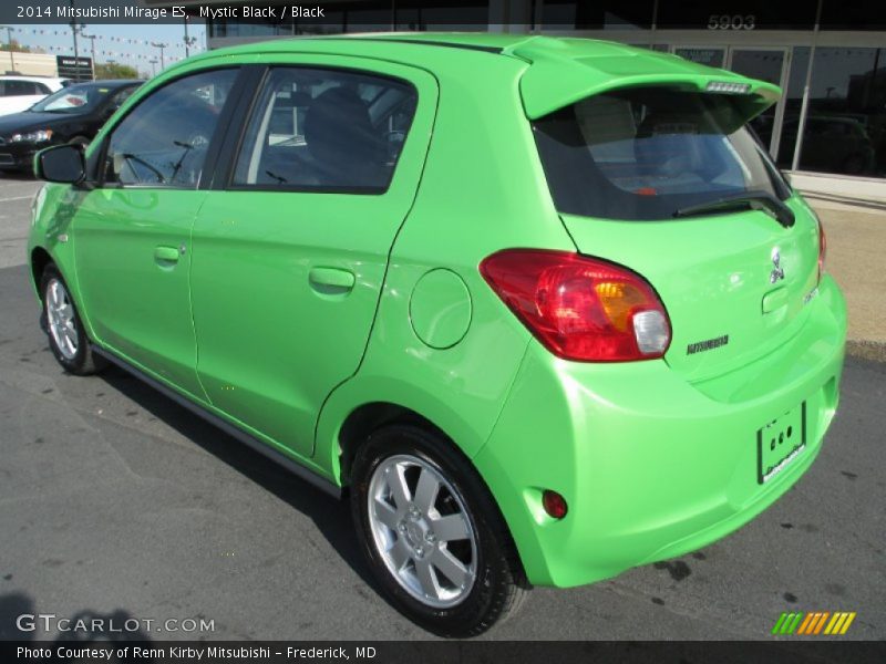 Mystic Black / Black 2014 Mitsubishi Mirage ES