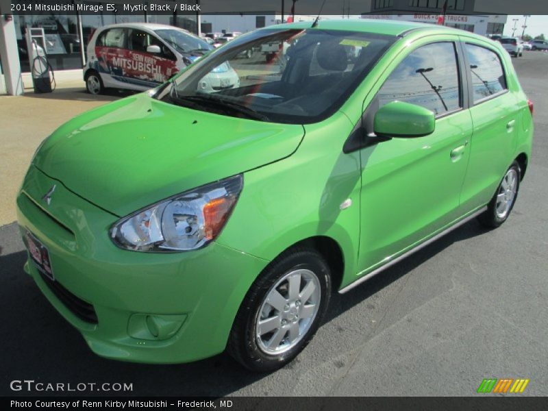 Front 3/4 View of 2014 Mirage ES