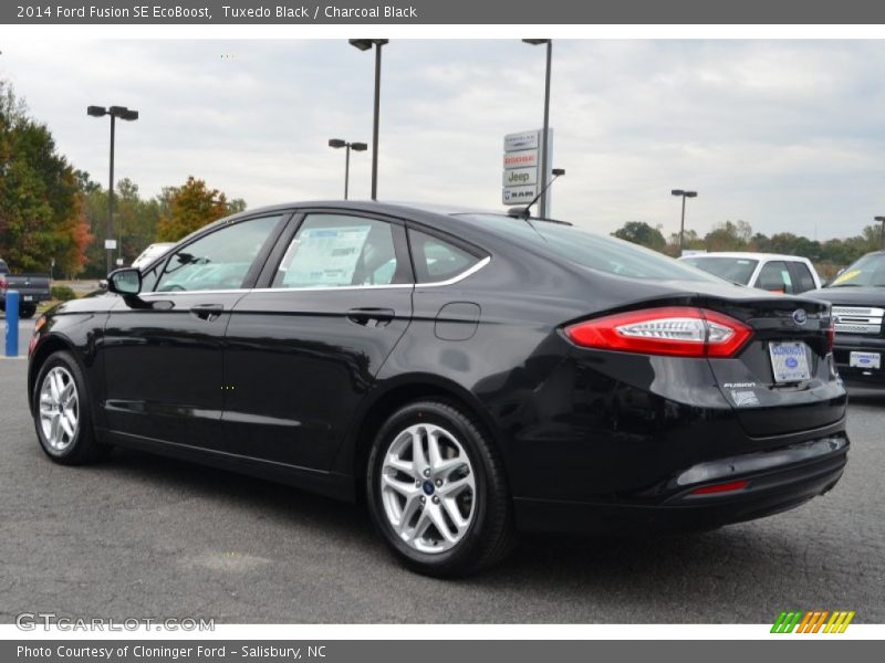 Tuxedo Black / Charcoal Black 2014 Ford Fusion SE EcoBoost