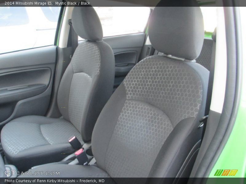 Mystic Black / Black 2014 Mitsubishi Mirage ES