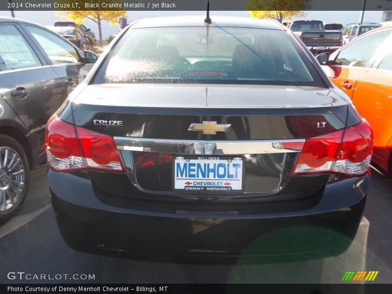 Black Granite Metallic / Jet Black 2014 Chevrolet Cruze LT