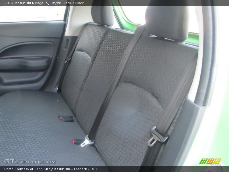 Mystic Black / Black 2014 Mitsubishi Mirage ES