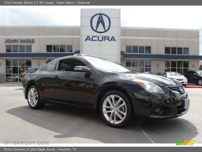 Super Black / Charcoal 2010 Nissan Altima 3.5 SR Coupe