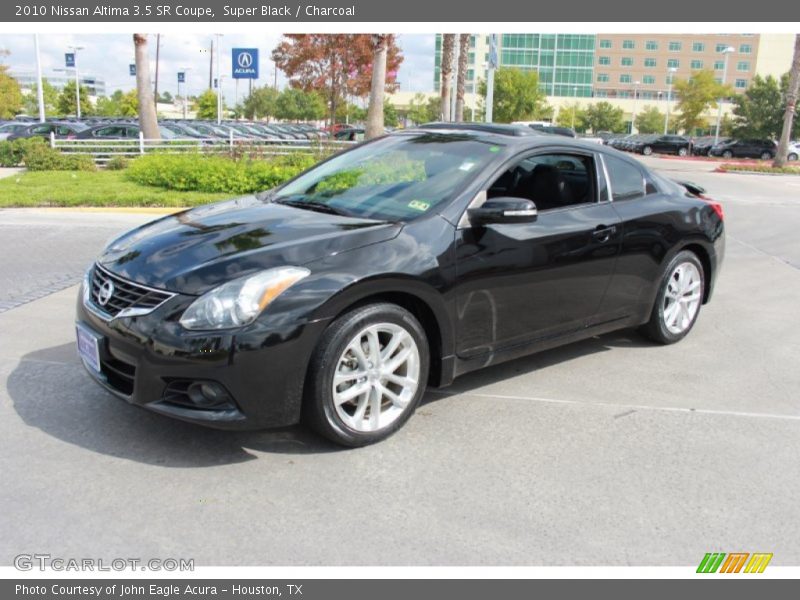 Super Black / Charcoal 2010 Nissan Altima 3.5 SR Coupe