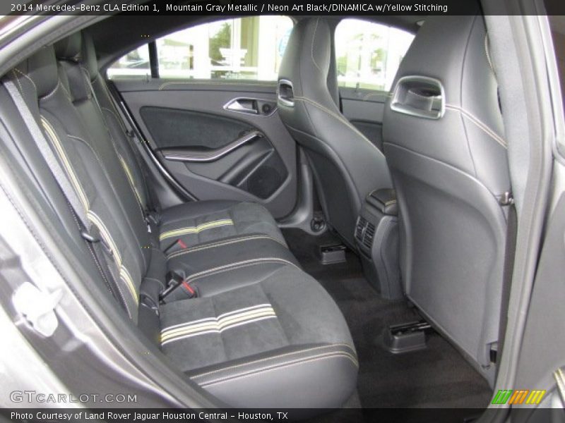 Rear Seat of 2014 CLA Edition 1