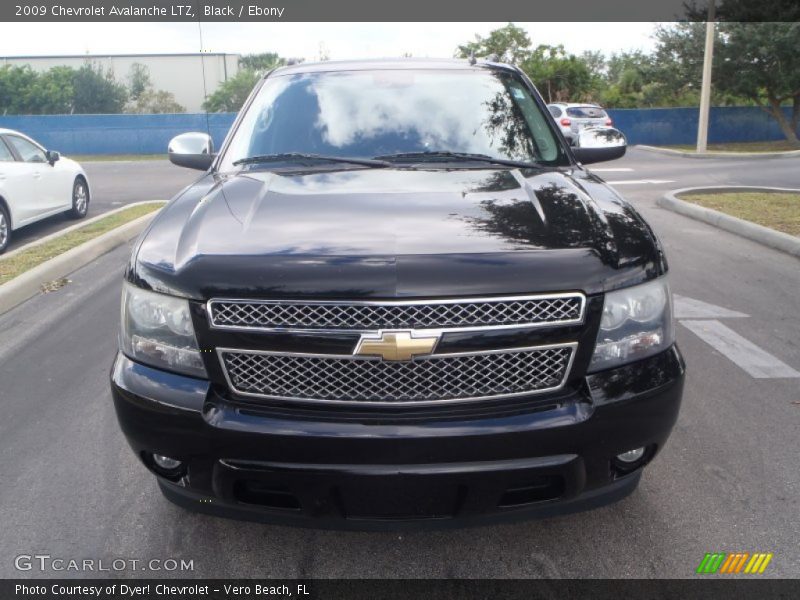 Black / Ebony 2009 Chevrolet Avalanche LTZ