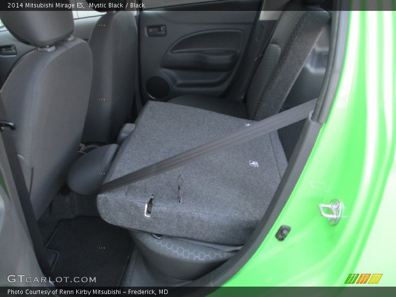 Mystic Black / Black 2014 Mitsubishi Mirage ES