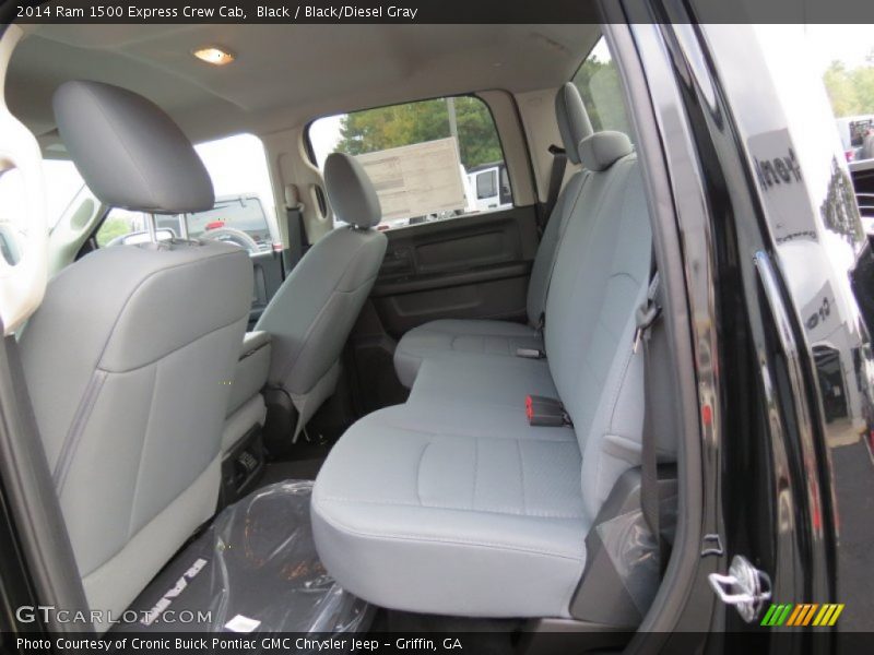 Black / Black/Diesel Gray 2014 Ram 1500 Express Crew Cab