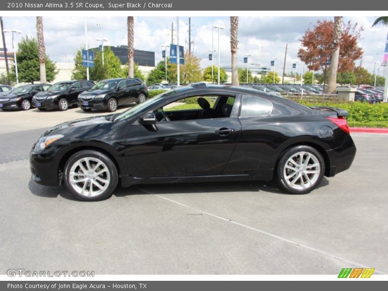 Super Black / Charcoal 2010 Nissan Altima 3.5 SR Coupe