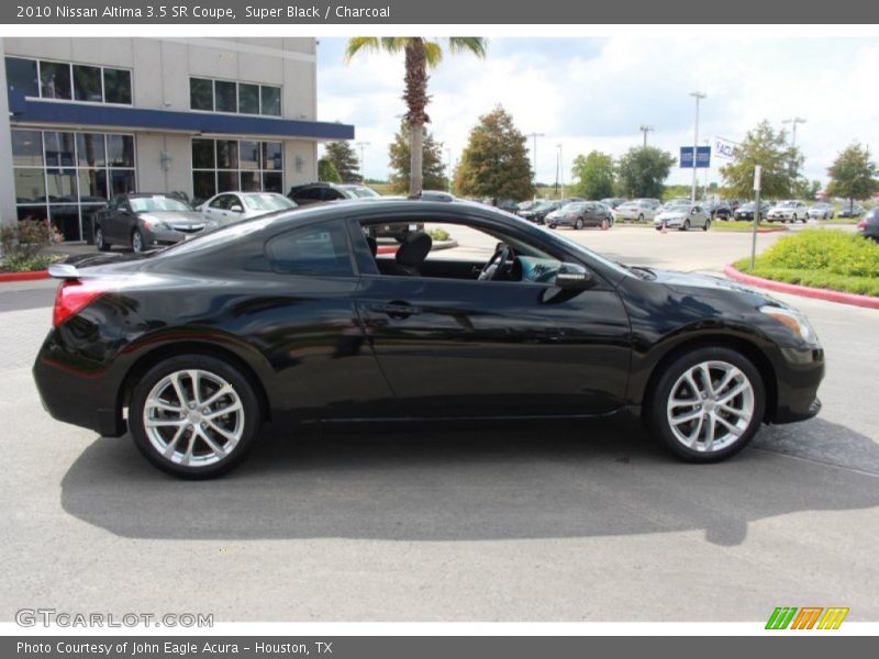 Super Black / Charcoal 2010 Nissan Altima 3.5 SR Coupe