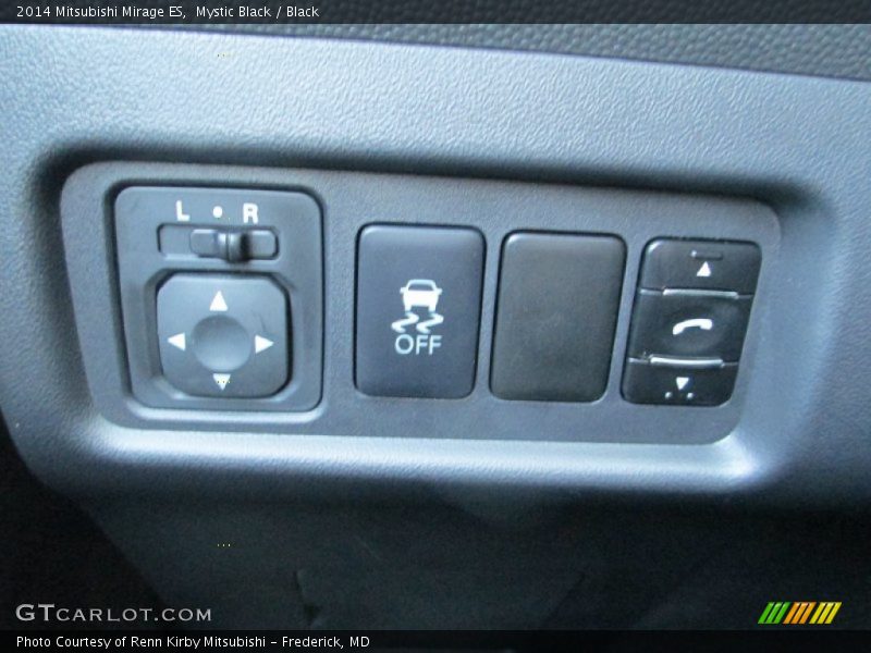 Mystic Black / Black 2014 Mitsubishi Mirage ES