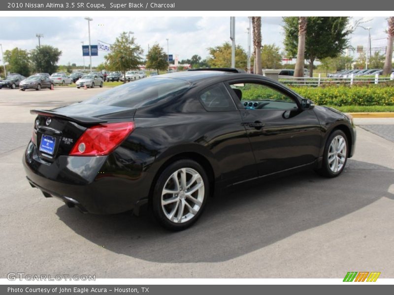 Super Black / Charcoal 2010 Nissan Altima 3.5 SR Coupe