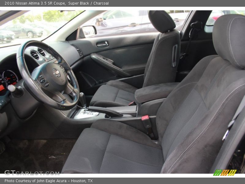 Super Black / Charcoal 2010 Nissan Altima 3.5 SR Coupe