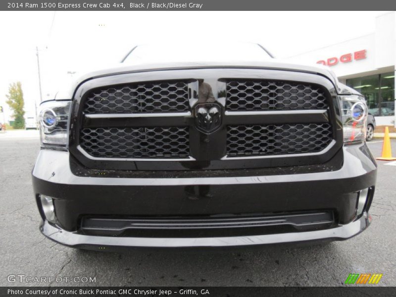 Black / Black/Diesel Gray 2014 Ram 1500 Express Crew Cab 4x4