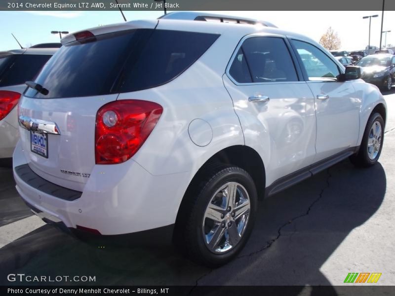 Summit White / Jet Black 2014 Chevrolet Equinox LTZ AWD