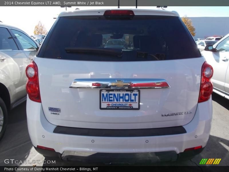 Summit White / Jet Black 2014 Chevrolet Equinox LTZ AWD