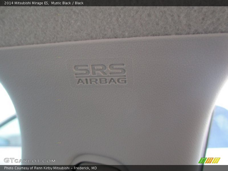 Mystic Black / Black 2014 Mitsubishi Mirage ES