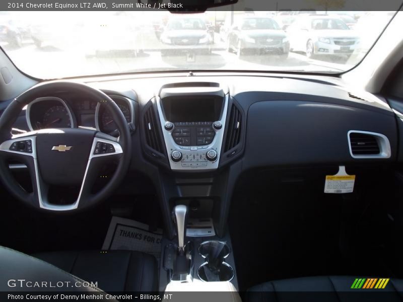 Summit White / Jet Black 2014 Chevrolet Equinox LTZ AWD