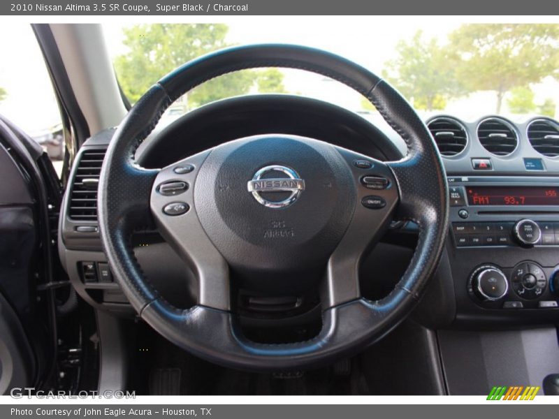 Super Black / Charcoal 2010 Nissan Altima 3.5 SR Coupe