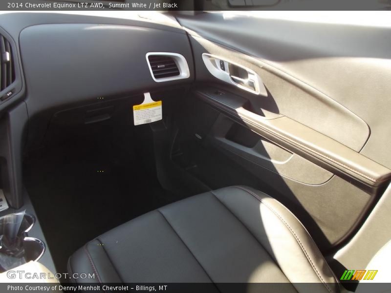 Summit White / Jet Black 2014 Chevrolet Equinox LTZ AWD