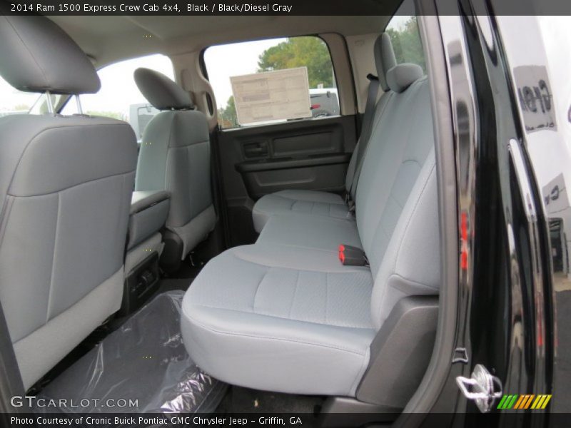Black / Black/Diesel Gray 2014 Ram 1500 Express Crew Cab 4x4