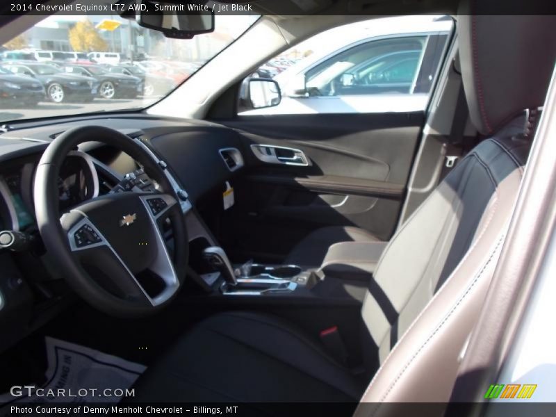 Summit White / Jet Black 2014 Chevrolet Equinox LTZ AWD