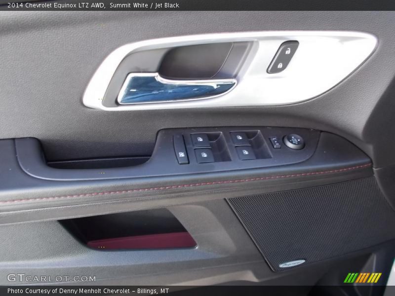Summit White / Jet Black 2014 Chevrolet Equinox LTZ AWD