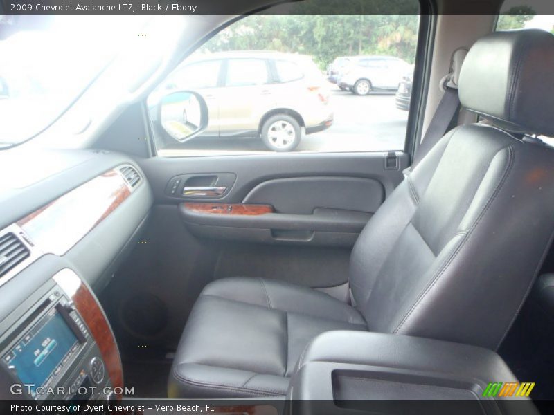 Black / Ebony 2009 Chevrolet Avalanche LTZ