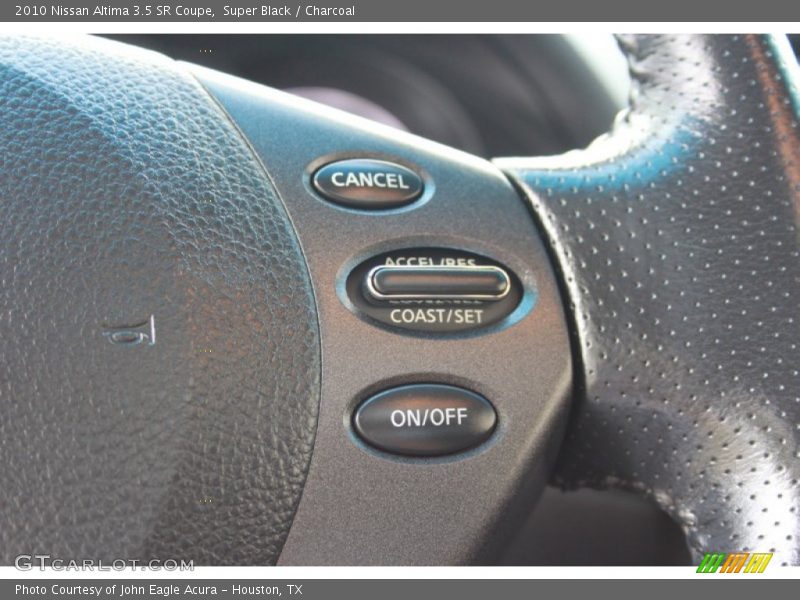 Super Black / Charcoal 2010 Nissan Altima 3.5 SR Coupe