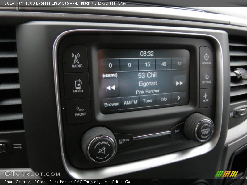 Black / Black/Diesel Gray 2014 Ram 1500 Express Crew Cab 4x4