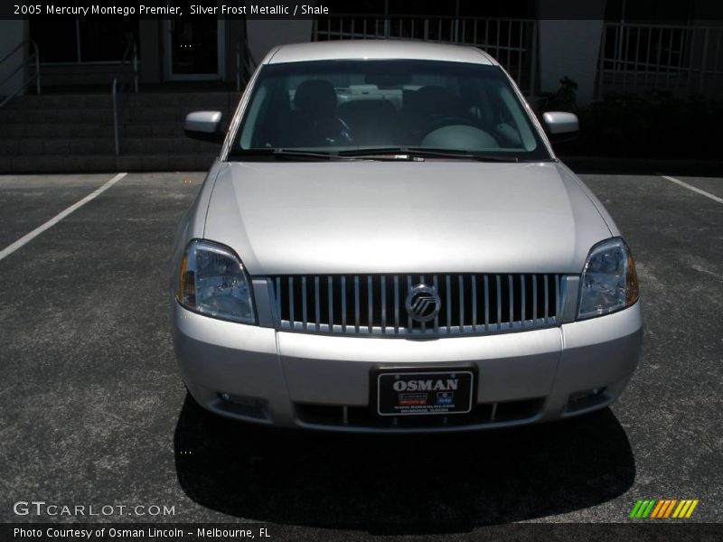 Silver Frost Metallic / Shale 2005 Mercury Montego Premier