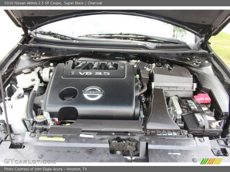Super Black / Charcoal 2010 Nissan Altima 3.5 SR Coupe
