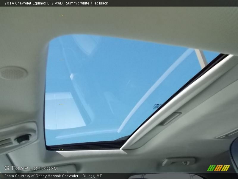 Summit White / Jet Black 2014 Chevrolet Equinox LTZ AWD